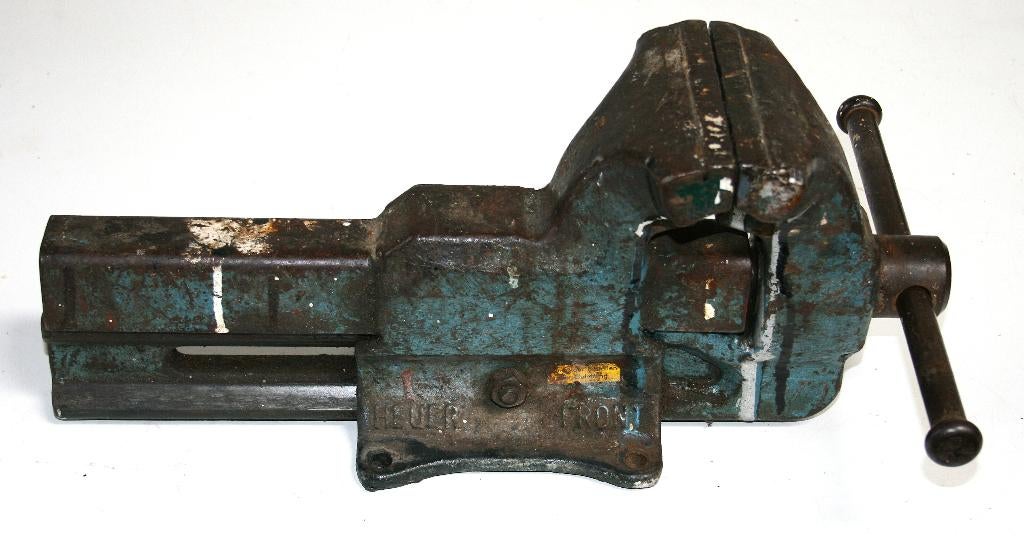 Heuer Front bankschroef 120mm, bieden vanaf €72, Ophalen, Gebruikt, 120 tot 170 cm, Bankschroef