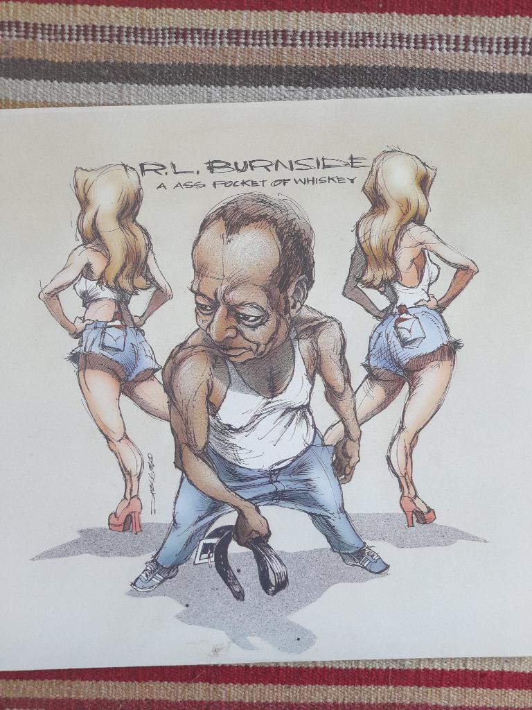 R.L. Burnside- A Ass Pocket Of Whiskey lp, Ophalen of Verzenden, Zo goed als nieuw, 12 inch, Poprock