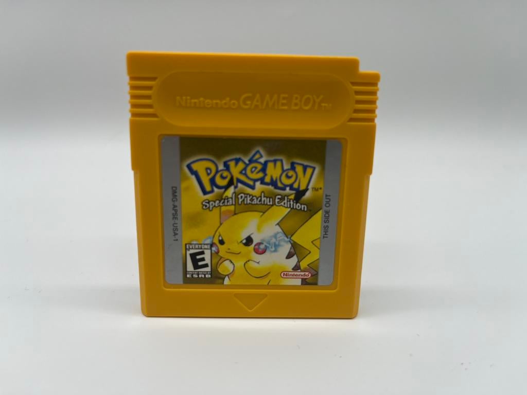 Pokemon Yellow / Geel Special Pikachu Edition Game Boy USA, Avontuur en Actie, 1 speler, Ophalen of Verzenden, Zo goed als nieuw