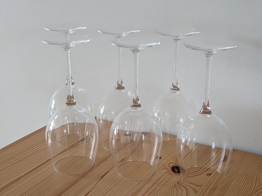 XL Kristal wijnglazen - RCR, Italiaans Design glazen, Ophalen, Glas of Glazen, Nieuw, Glas