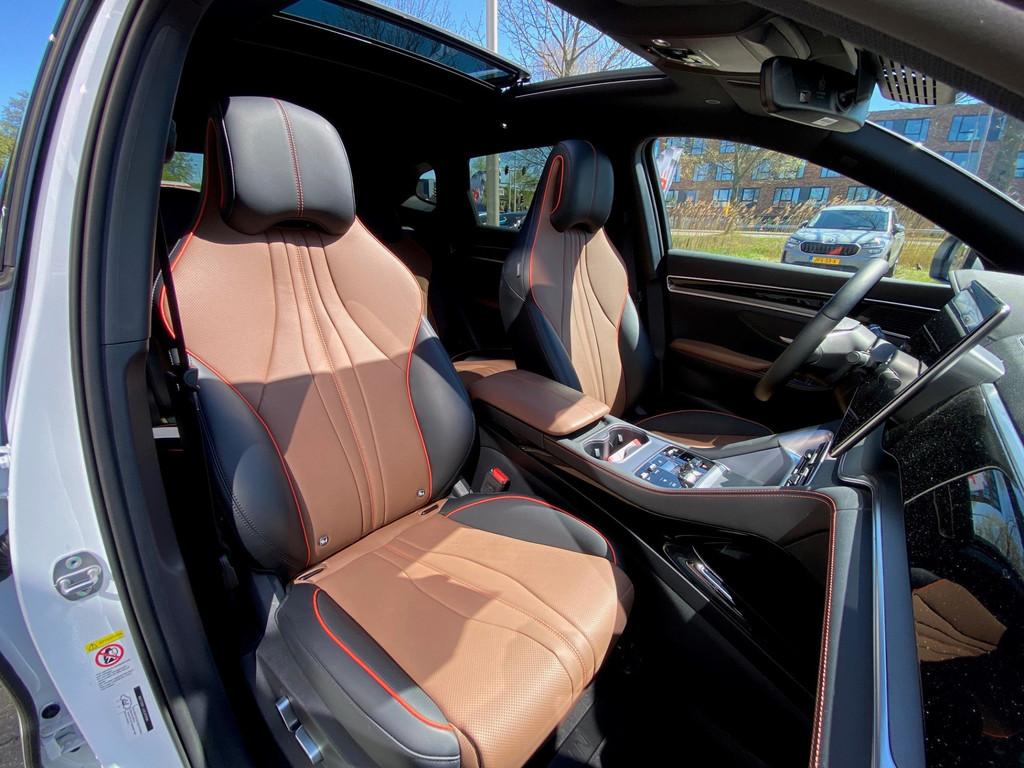 BYD SEAL U 1.5 DM-i FWD Boost Pano Navi Leder-Int Stoel-Verw, Auto's, BYD, 12 maanden, Seal U, 4 cilinders, Wit