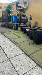 Bloempotten diversen, Ophalen, Rond, Zo goed als nieuw, Aardewerk