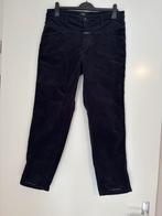 Closed corduroy broek - Zwart, Zwart, Maat 42/44 (L), Ophalen of Verzenden, Zo goed als nieuw