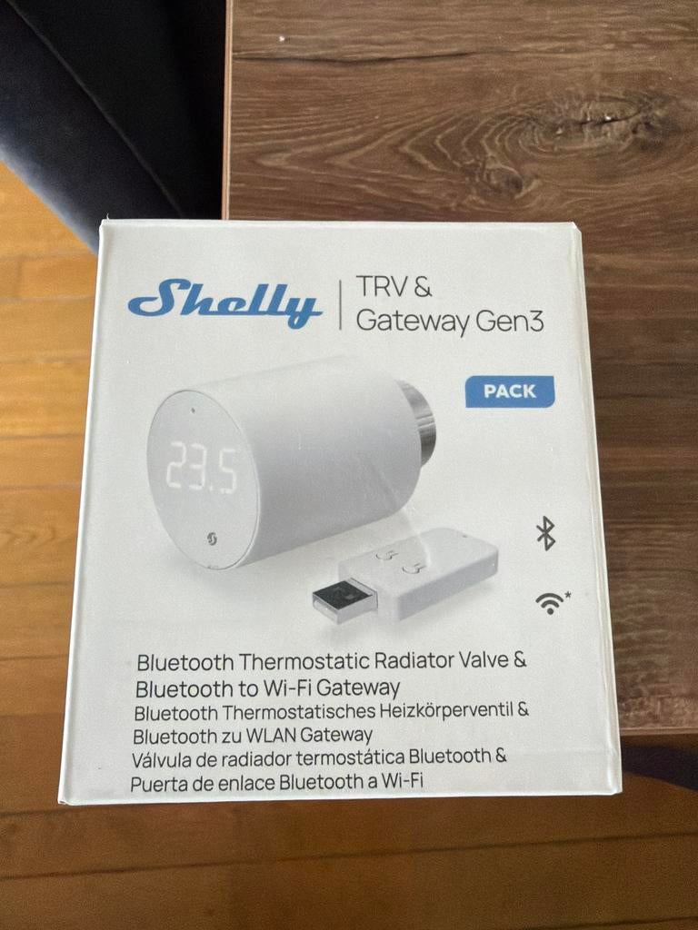 Shelly TRV & Gateway Gen3, Ophalen of Verzenden, Slimme thermostaat, Nieuw