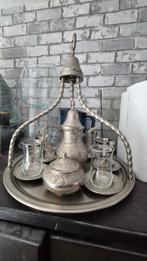 Theeset met dienblad compleet en decoratief, Ophalen