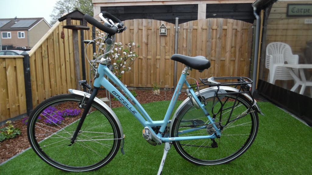 Gazelle Fuente, Fietsen en Brommers, Fietsen | Dames | Damesfietsen, Ophalen, Gebruikt, Velgrem, Versnellingen