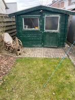 Tuinhuis gratis af halen., Tuin en Terras, Tuinhuizen, Tuinhuis, 1 raam, Met overkapping, Hout