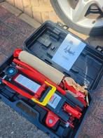 Nieuw complete hydraulische krik+assteunen en wielblokken!!!, Ophalen, Zo goed als nieuw, Hydraulisch, Garagekrik