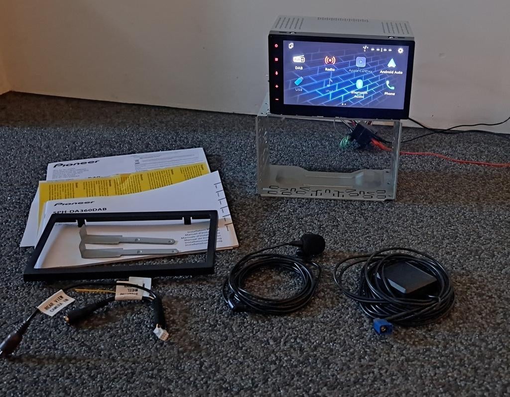 Pioneer SPH-DA360DAB autoradio – Apple CarPlay / Android, Ophalen, Zo goed als nieuw