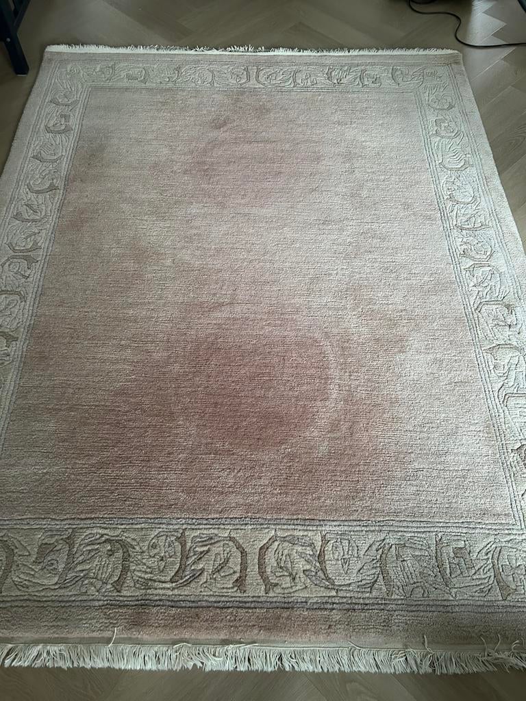 Nepal kathmandu tapijt, Ophalen of Verzenden, Gebruikt, Rechthoekig, 200 cm of meer