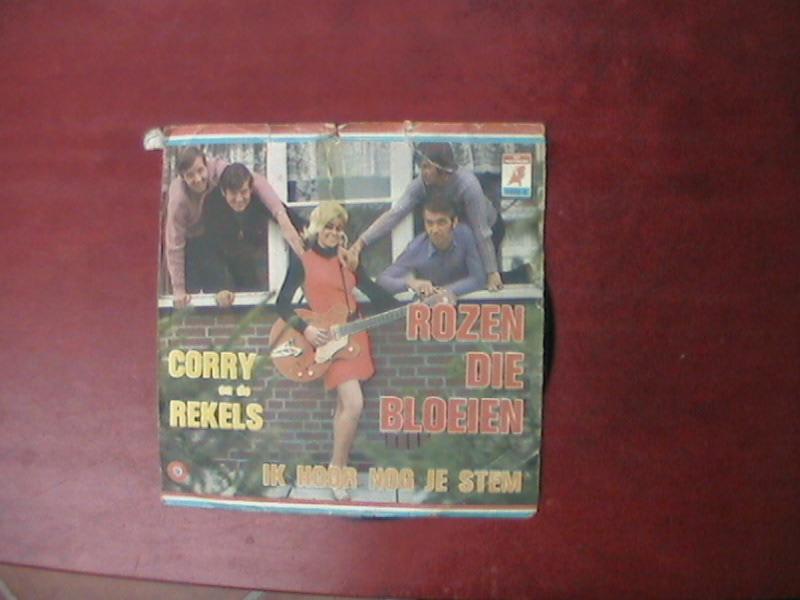 corry en de rekels jukebox single rozen die bloeien uit j 60, Cd's en Dvd's, Vinyl Singles, Ophalen of Verzenden, Zo goed als nieuw