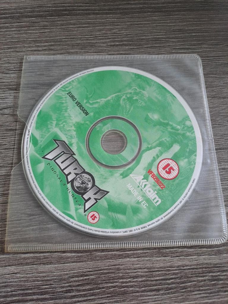 Turok dinosaur hunter, Spelcomputers en Games, Games | Pc, Gebruikt, Shooter, 1 speler, Vanaf 16 jaar, Ophalen of Verzenden