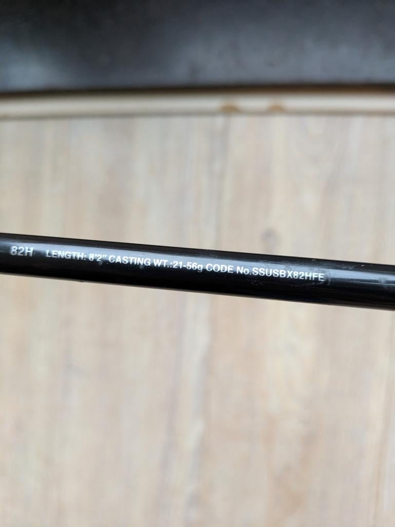 Shimano Sustain Hengel 8'2" H (21-56g) Werphengel, Watersport en Boten, Hengelsport | Roofvissen, Ophalen of Verzenden, Werphengel