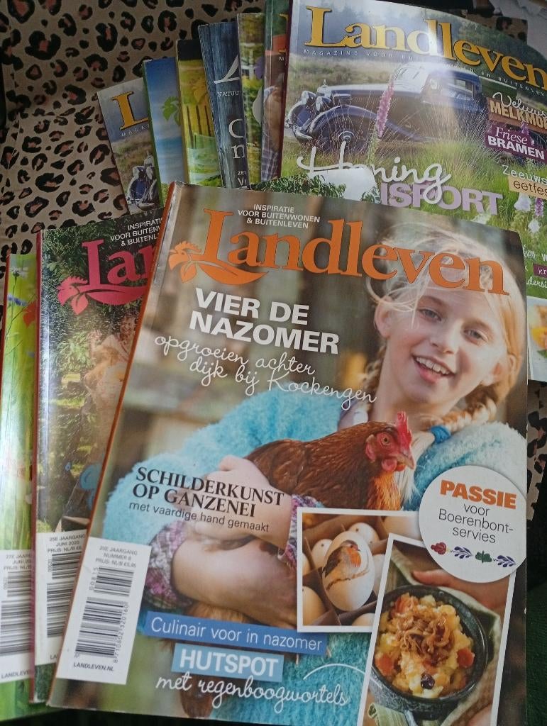 9 stuks Landleven en 1x Landidee, Boeken, Tijdschriften en Kranten, Ophalen of Verzenden, Zo goed als nieuw, Wetenschap en Natuur