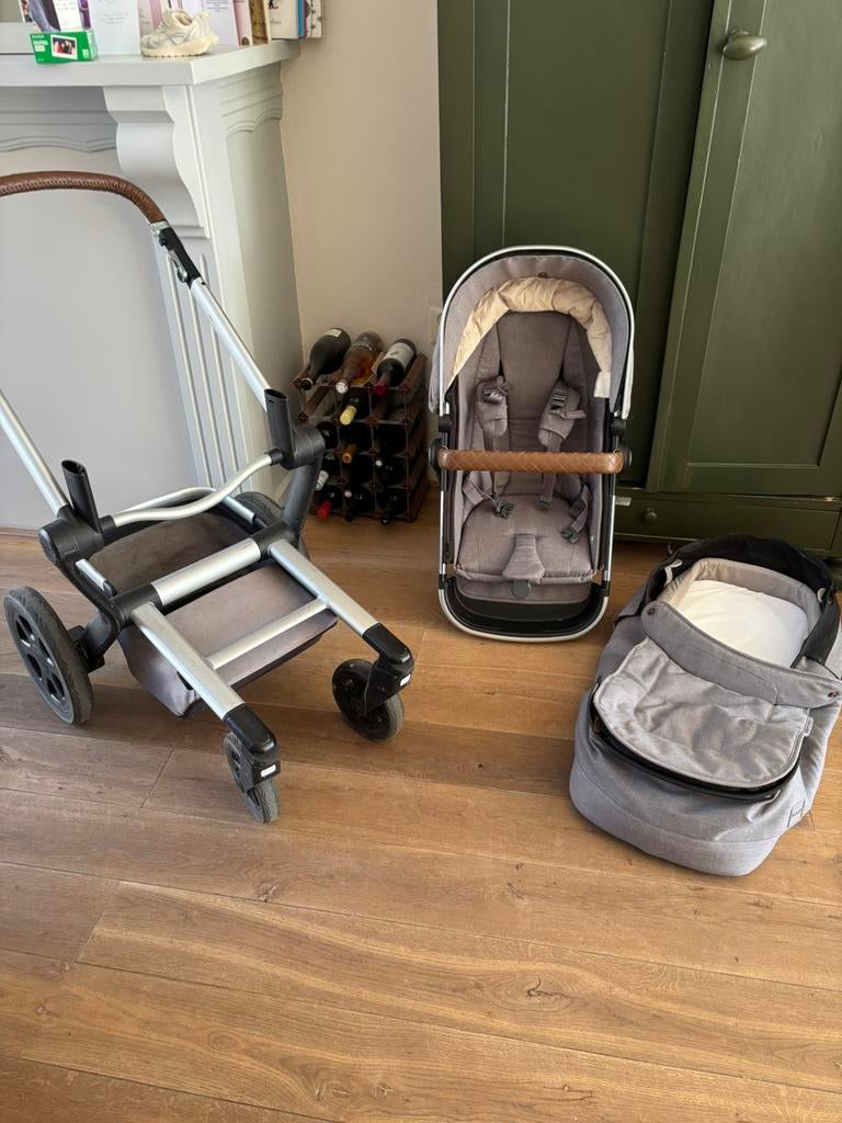 Joolz Day 3 kinderwagen - Wieg en buggy - Maxi Cosi adapters, Gebruikt, Verstelbare duwstang, Ophalen, Kinderwagen