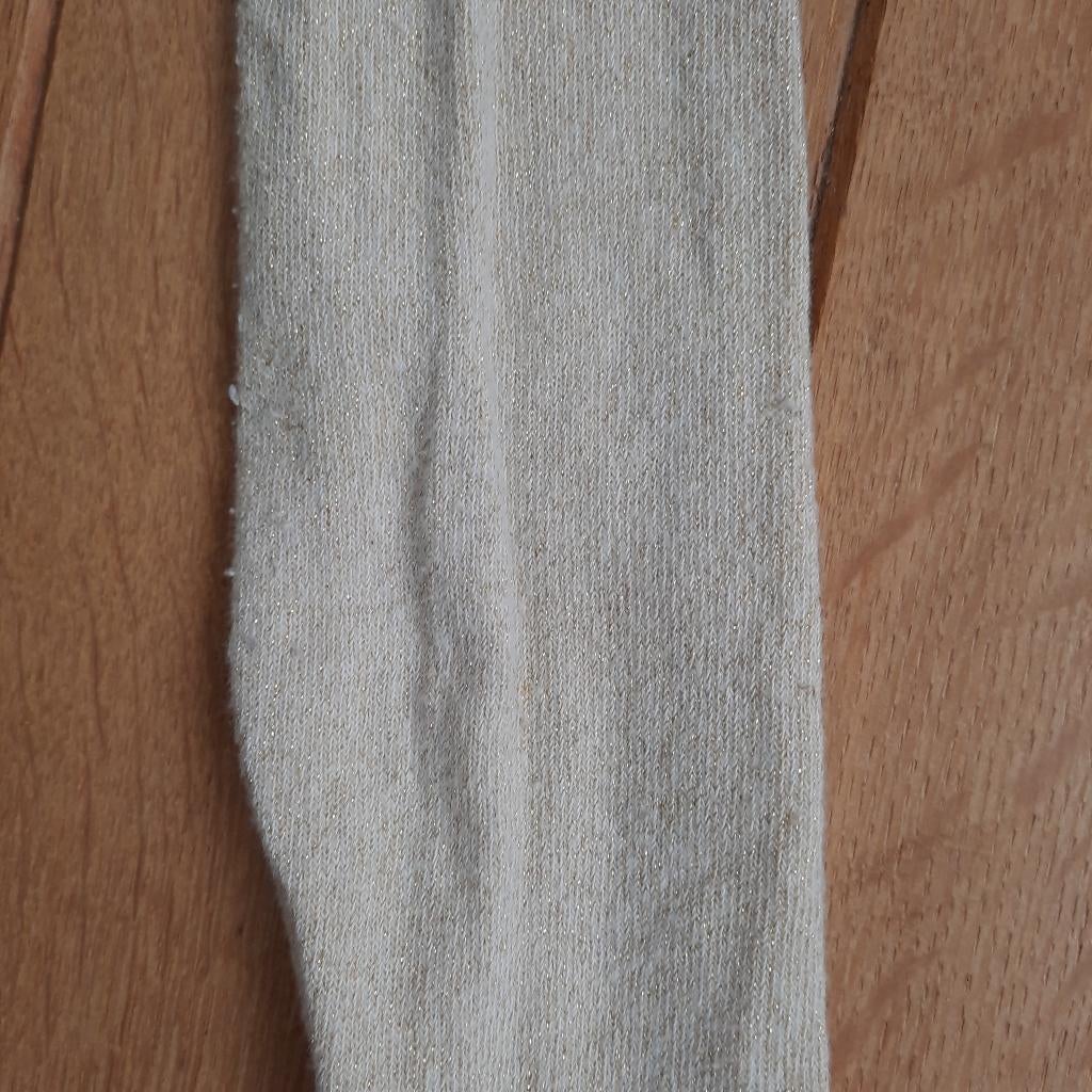 Maillot ecru zilver maat 134/140, Kinderen en Baby's, Kinderkleding | Maat 134, Ophalen of Verzenden, Zo goed als nieuw, Meisje