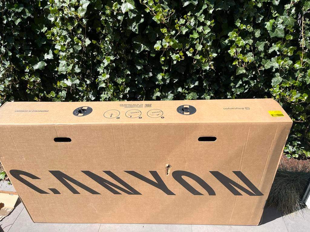Canyon Bike Guard - Stevige Fietsvervoersdoos 150x23.5x81cm, Fietsen en Brommers, Ophalen, Gebruikt
