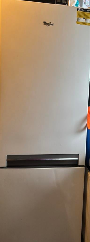 Whirlpool Koelkast met vriesvak - Wit, Witgoed en Apparatuur, Koelkasten en IJskasten, Ophalen, Gebruikt, 200 liter of meer, 60 cm of meer