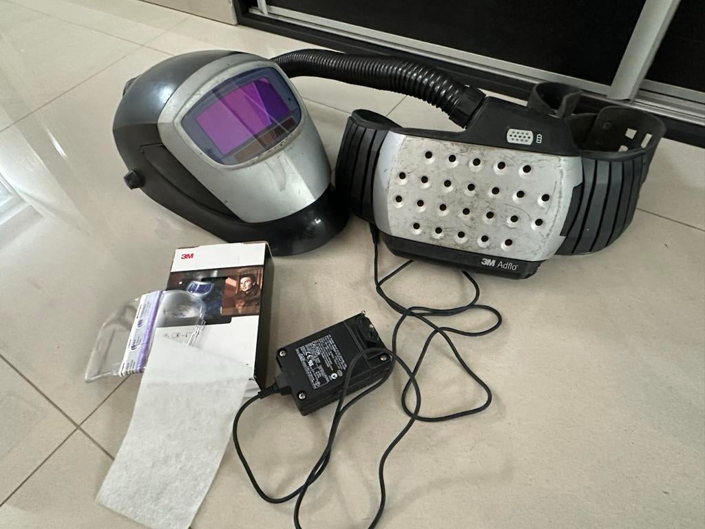 3M Speedglas 9002X met Adflo laskap, Lasfilter, Ophalen of Verzenden, Gebruikt