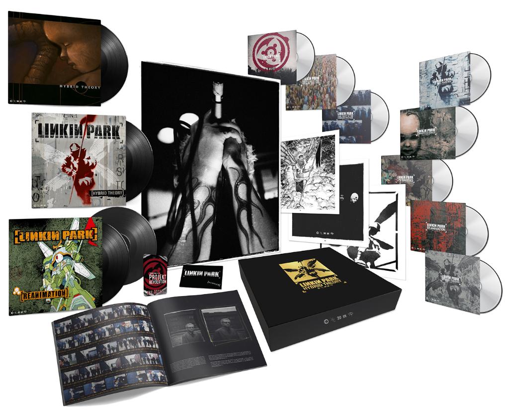Linkin Park Hybrid Theory 20th anniversary Deluxe Box Set, Boxset, Verzenden, Zo goed als nieuw, 12 inch