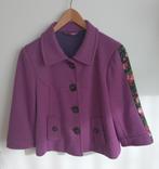 Mark Adam New York paars jasje met patch, maat 40, Verzenden, Paars, Zo goed als nieuw, Jasje