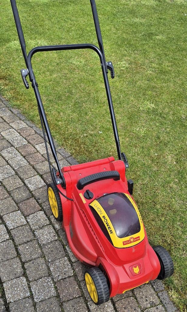 Wolf Garten LI-ON accumaaier 72v, Ophalen, Cirkelmaaier, Gebruikt, Minder dan 30 cm