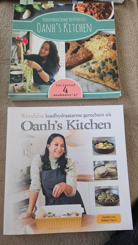 Koolhydraatarme kookboeken van Oanh's Kitchen, Boeken, Ophalen of Verzenden