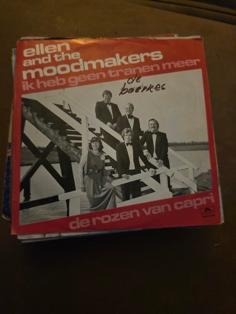 Ellen and the Moodmakers - Ik heb geen tranen meer Single, Gebruikt, 7 inch, Single, Ophalen of Verzenden
