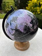 Paarse / zwarte wereldbol globe paars en zwart planeet aarde, Ophalen of Verzenden, Zo goed als nieuw
