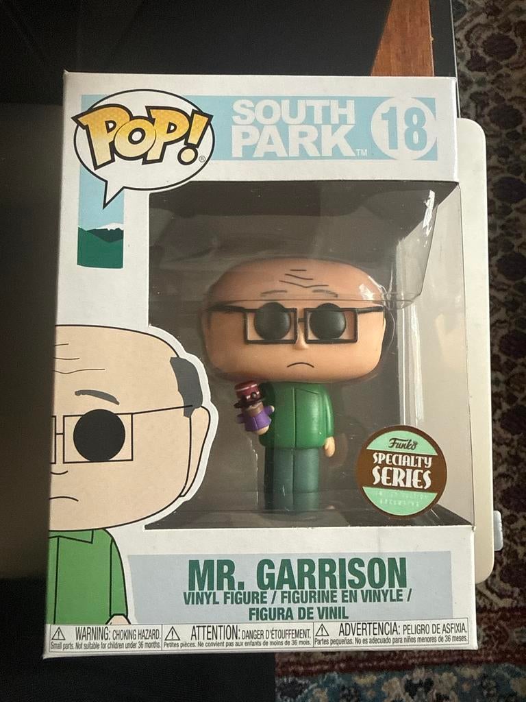 Funko Pop! South Park Mr. Garrison Specialty Series, Verzamelen, Poppetjes en Figuurtjes, Ophalen of Verzenden, Nieuw