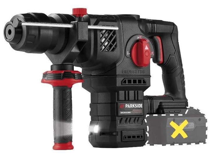 Parkside Performance Accu-boorhamer 20V, Doe-het-zelf en Verbouw, Gereedschap | Boormachines, Nieuw, Boor- en/of Breekhamer, Ophalen of Verzenden