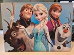 Frozen Canvas Schilderij - Elsa, Anna, Kristoff, Sven & Olaf, Ophalen, Zo goed als nieuw, Schilderij