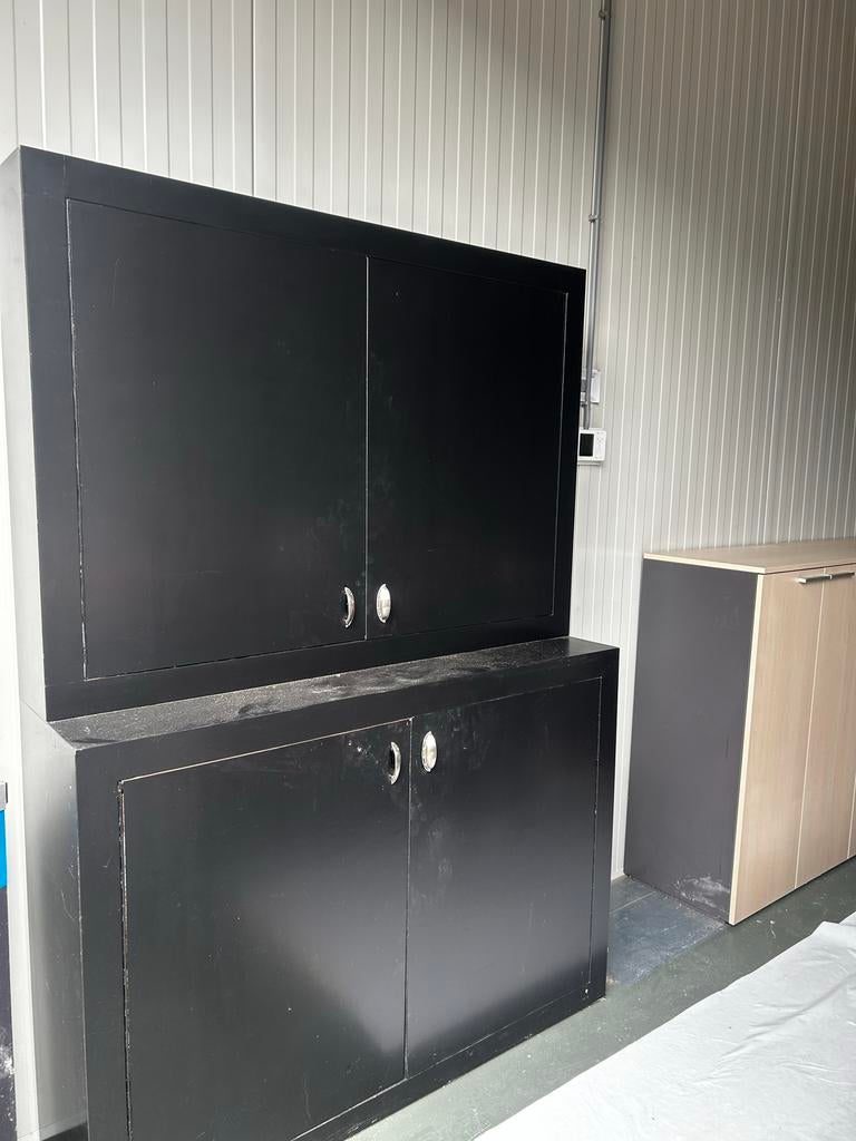 Apotheker kast, Ophalen, 100 tot 150 cm, 5 laden of meer, 200 cm of meer