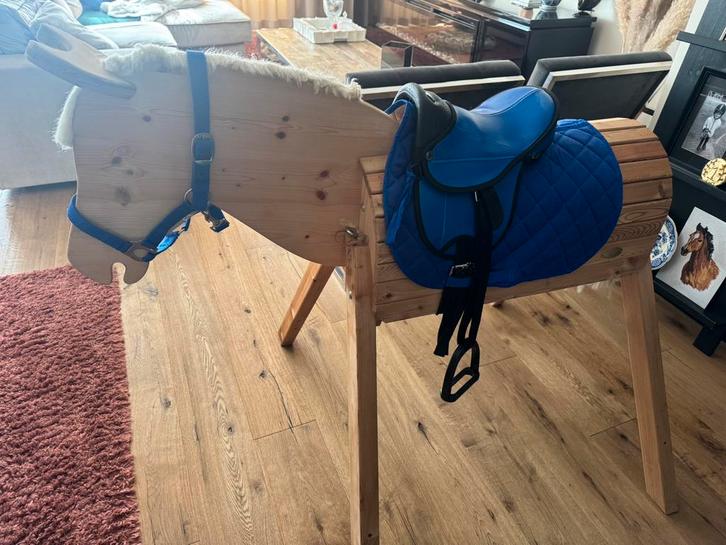 Houten speel paard, Kinderen en Baby's, Speelgoed | Houten speelgoed, Zo goed als nieuw, Ophalen