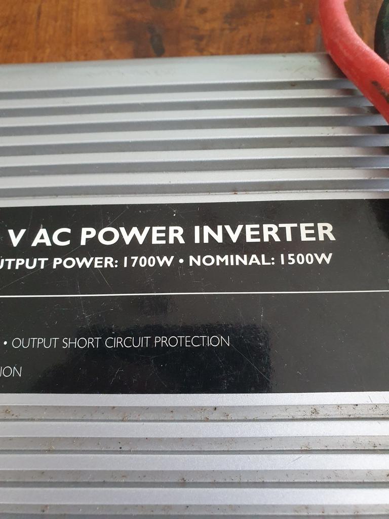 Omvormer 12V naar 220V, 1500W-1700W, Ophalen