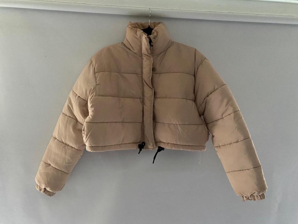 Trendy Rising cropped pufferjack maat M, Kleding | Dames, Jassen | Winter, Ophalen of Verzenden, Zo goed als nieuw, Maat 38/40 (M)