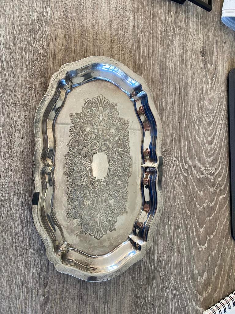 Vintage Leonard verzilverd, Ophalen of Verzenden, Zilver