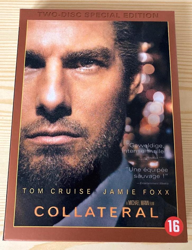 dvd Collateral 2-disc Edition met Tom Cruise, Jamie Foxx, Cd's en Dvd's, Dvd's | Actie, Zo goed als nieuw, Actie, Vanaf 16 jaar