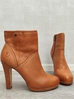 P.I.U.R.E dameslaarzen maat 36, Kleding | Dames, Schoenen, Ophalen, Zo goed als nieuw, Bruin