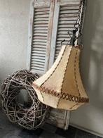Stoer en sobere lamp, Ophalen, Overige materialen, 50 tot 75 cm, Stoer sober wabi-sabi landelijk mix-match bohemian ibiza style