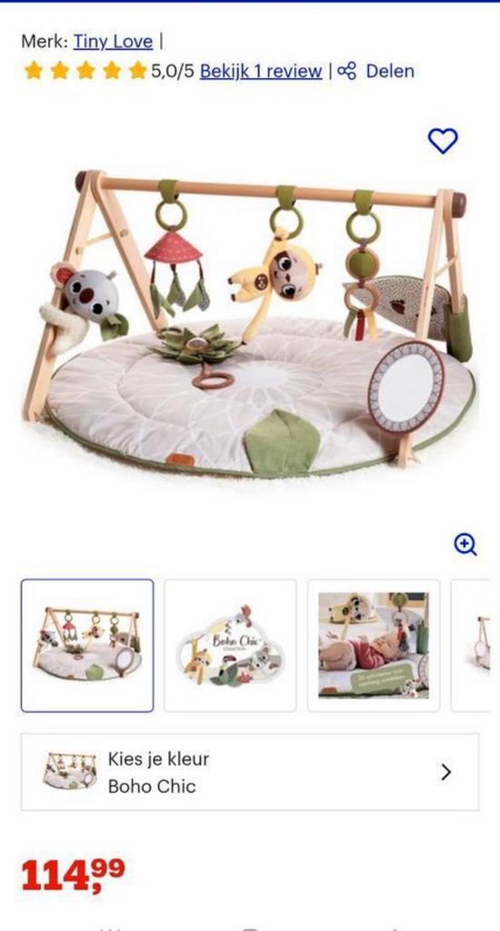 Leuke babygym, Ophalen, Zo goed als nieuw, Babygym, Met geluid