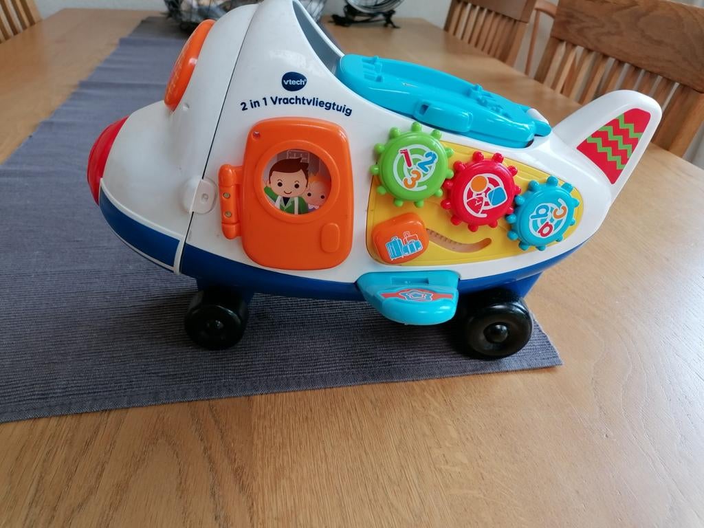 VTech Toet Toet Vliegtuig - Speelgoed, Ophalen of Verzenden, Gebruikt, 6 maanden tot 2 jaar