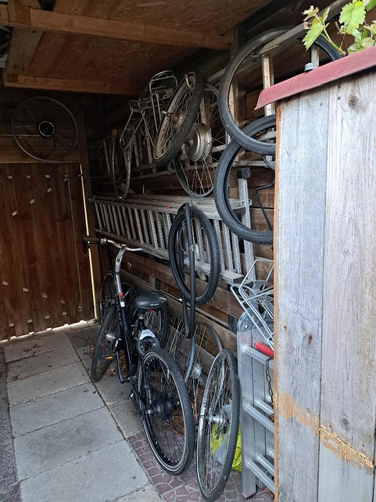 Grote opruiming onderdelen (elektrische) fiets, Ophalen, Gebruikt, Overige merken