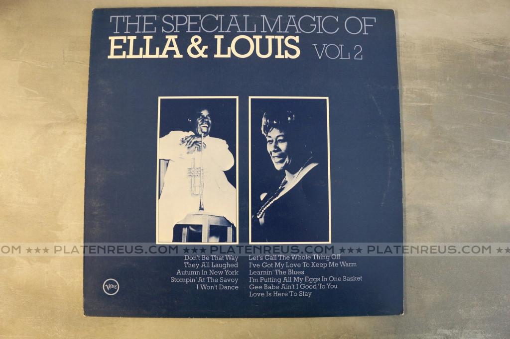 LP The Special Magic Of Ella & Louis Vol 2 Jazz 3687, 1960 tot 1980, Gebruikt, Ophalen of Verzenden, Inclusief binnenhoes