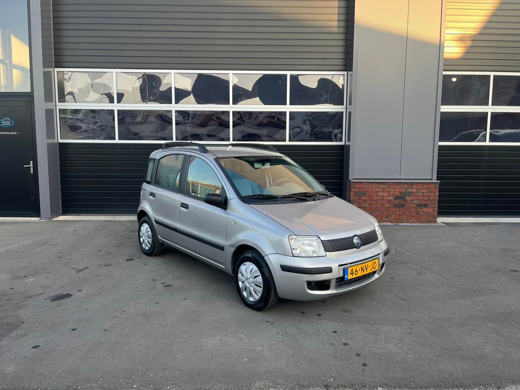 Fiat Panda 1.1 40KW 2004 Grijs, Voorwielaandrijving, Stof, 54 pk, 4 stoelen