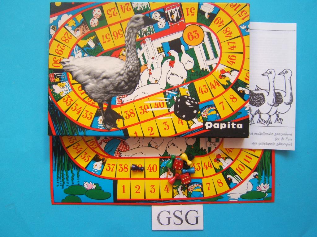 Ganzenbord nr. 806-02, Ophalen, Zo goed als nieuw