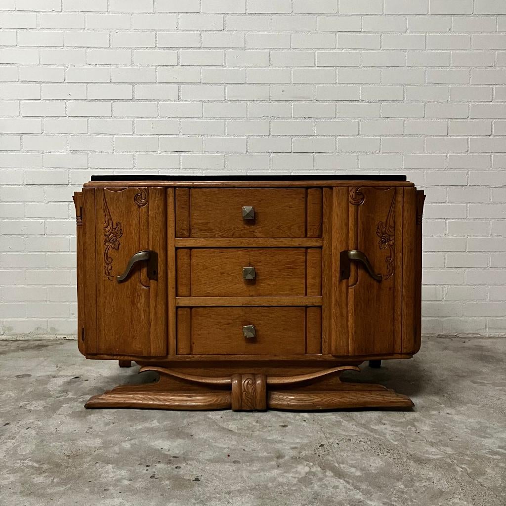 Vintage art deco kast ladekast bar Amsterdanse Haagse school, Huis en Inrichting, Kasten | Ladekasten, Ophalen, 25 tot 50 cm, 50 tot 100 cm