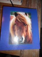 Paarse multomap met paardenhoofd, Ophalen of Verzenden, Gebruikt