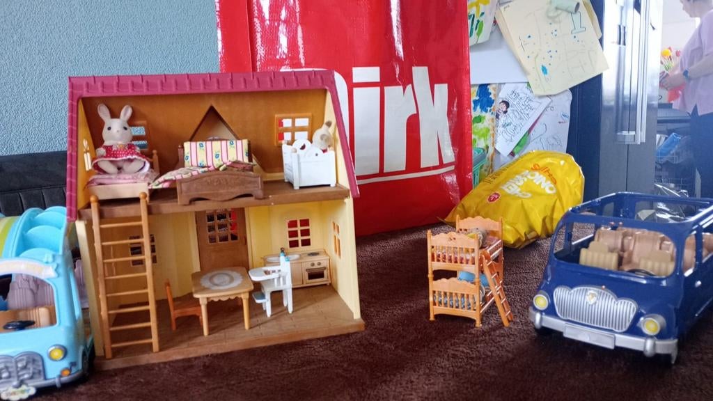 Sylvanian families, Ophalen, Poppenhuis