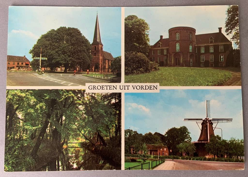 Groeten uit Vorden, Ophalen of Verzenden, Ongelopen, Gelderland